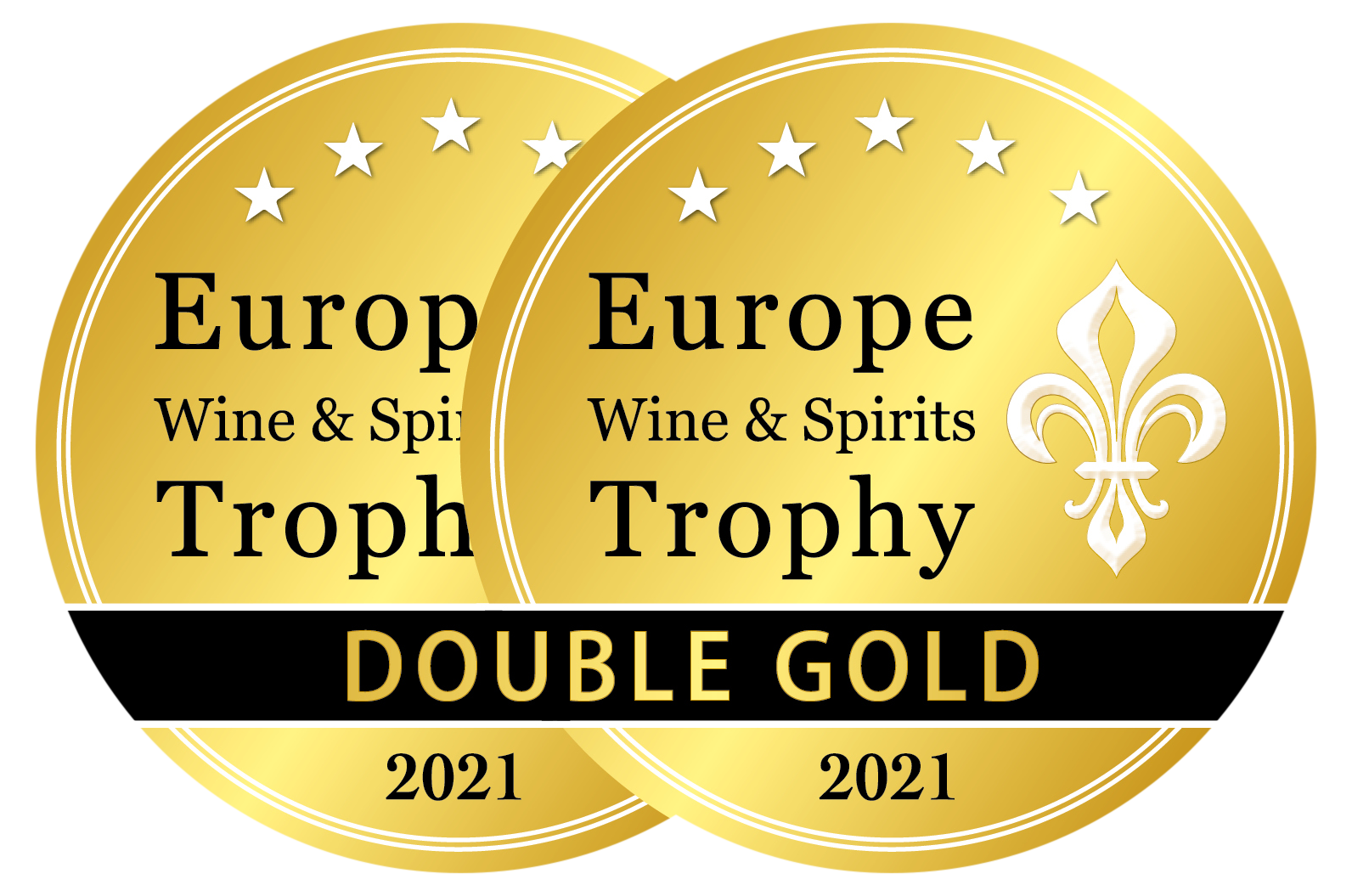 Europe Wine & Spirits Trophy Double Gold 2021 Badge