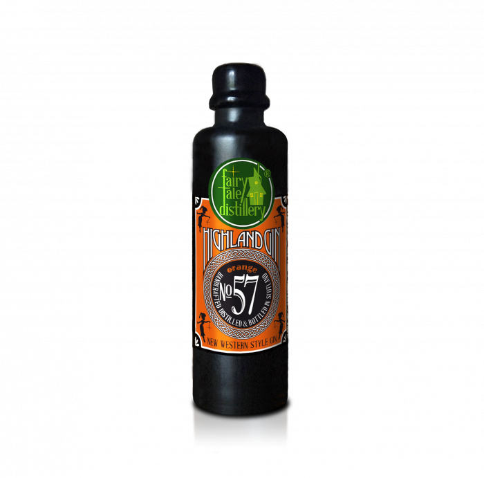 No 57 Orange New Western Style Highland Gin bottle 0,2l from Fairytale Distillery